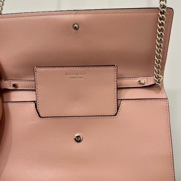 Kate Spade willow wallet crossbody purse + wallet, rosy cheeks light pink - Picture 11 of 12